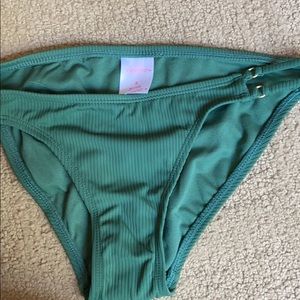 Olive green bikini bottoms